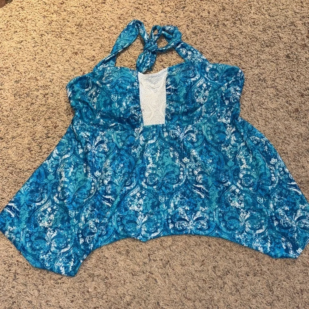 Tankini Swimsuit Set Plus Size Top 18 Bottoms 22 - Swimsuits for All​​​​